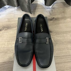 Selling my Prada loafers . Barely worn in a great condition